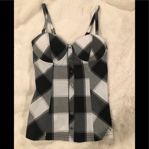 Guess size XS lightly padded bustier top
